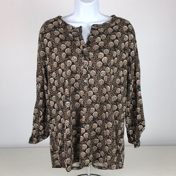 Style & Co Plus Size Printed Top women’s size 2x - Picture 1 of 4
